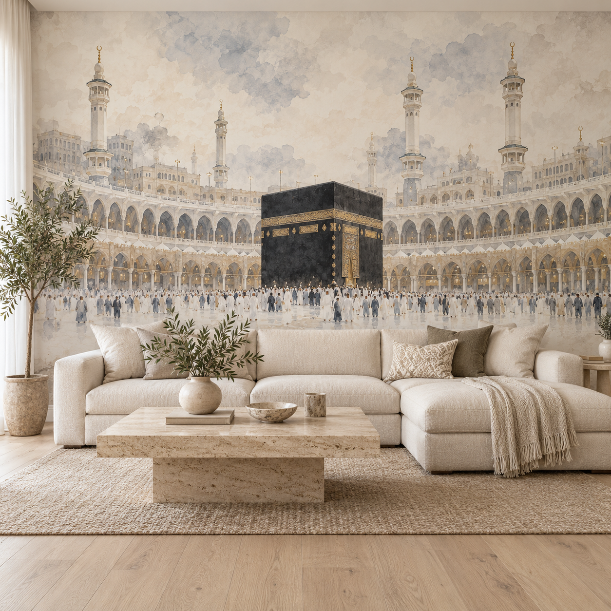 Isslamic Background Wafa Noor Islamic Kaaba Wallpaper Ideas for Peaceful Islamic Interiors